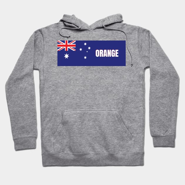 Orange City in Australian Flag Hoodie by aybe7elf